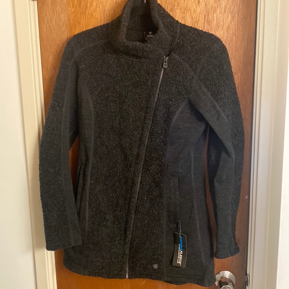 Kühl Kozet NWT Long Tunic Coat Small Charcoal